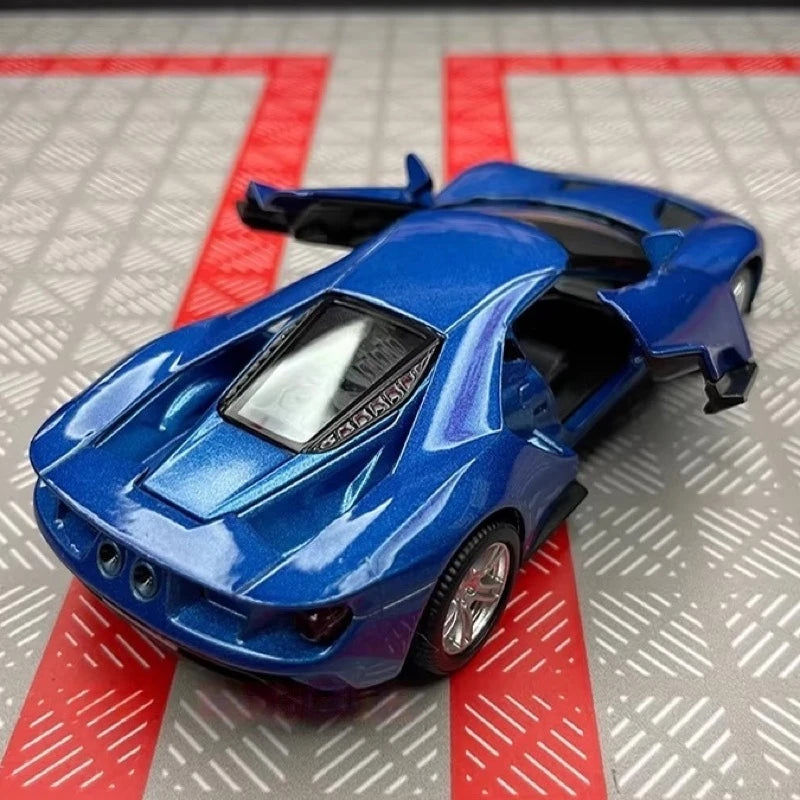 [TOY] 1:36 Ford 2017 GT Blue Model Car Die-Cast