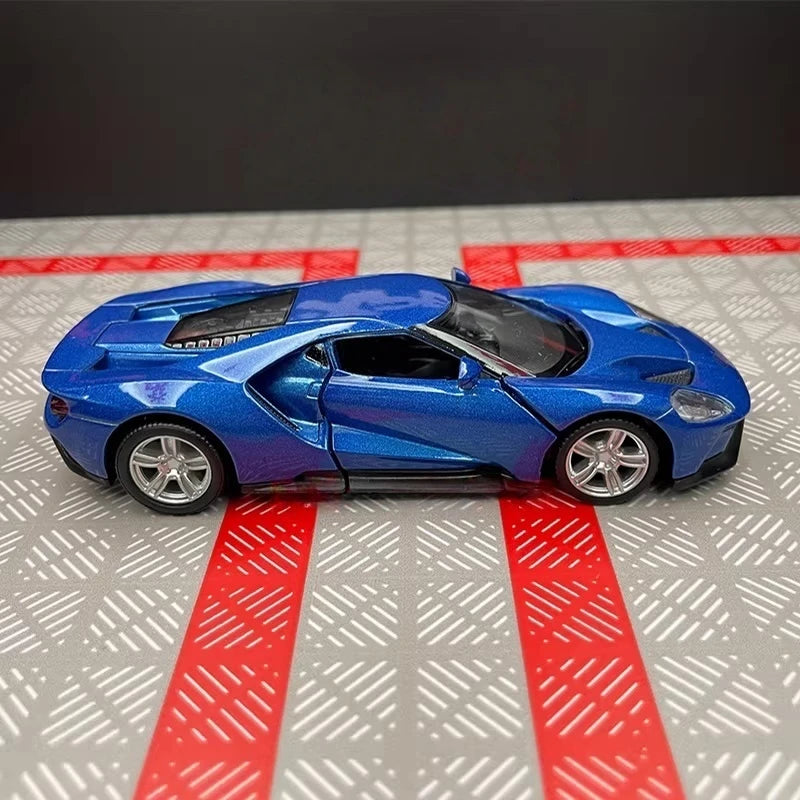 [TOY] 1:36 Ford 2017 GT Blue Model Car Die-Cast