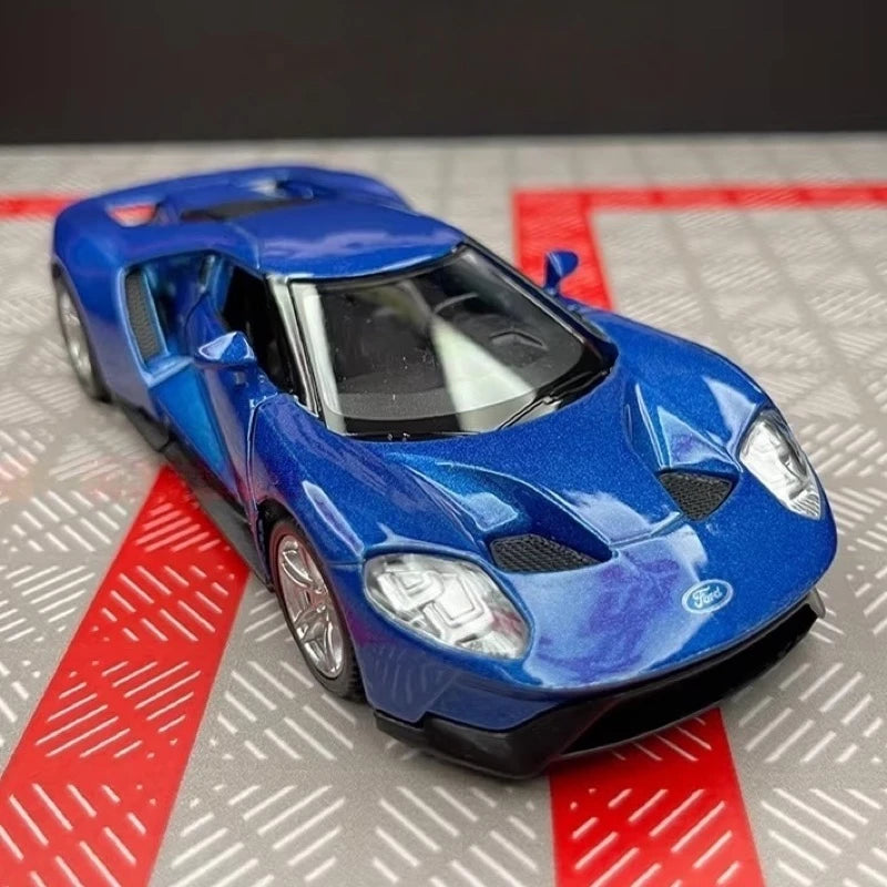 [TOY] 1:36 Ford 2017 GT Blue Model Car Die-Cast