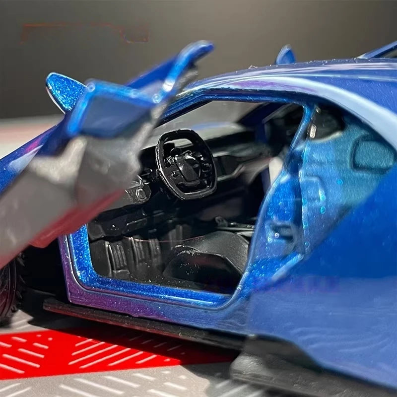 [TOY] 1:36 Ford 2017 GT Blue Model Car Die-Cast