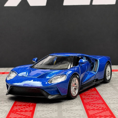 [TOY] 1:36 Ford 2017 GT Blue Model Car Die-Cast