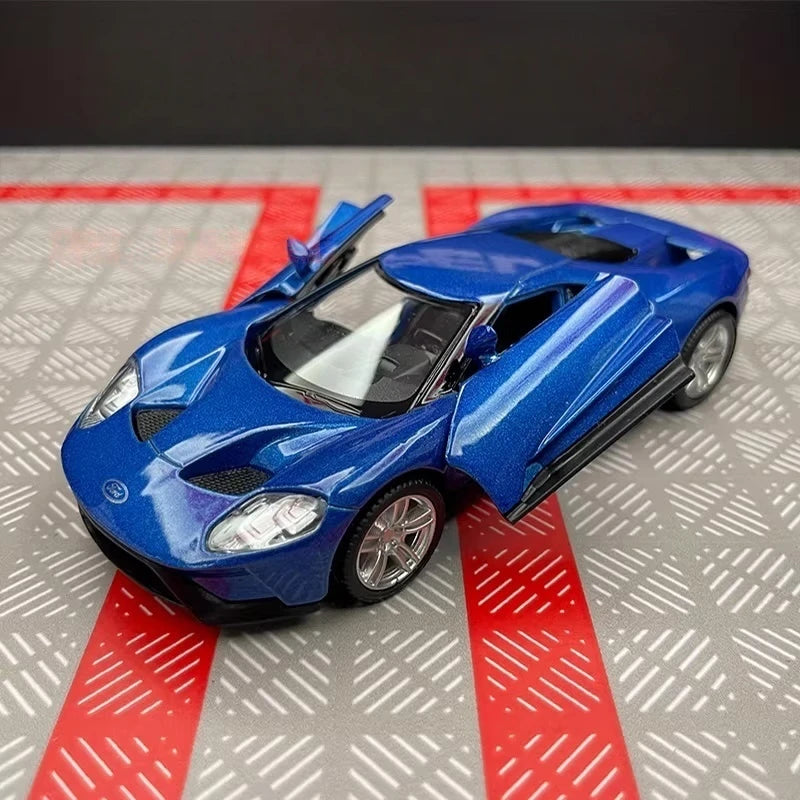 [TOY] 1:36 Ford 2017 GT Blue Model Car Die-Cast