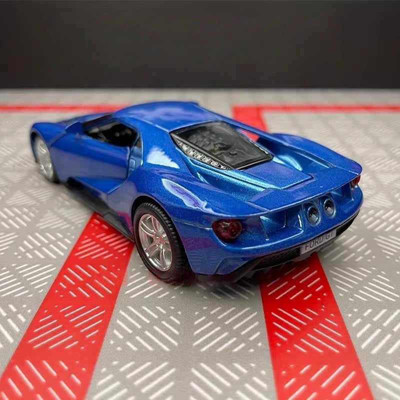 [TOY] 1:36 Ford 2017 GT Blue Model Car Die-Cast