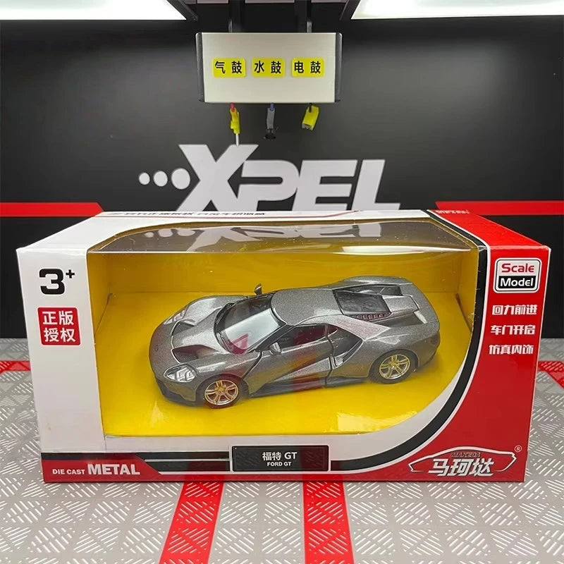 [TOY] 1:36 Ford 2017 GT Gray Model Car Die-Cast