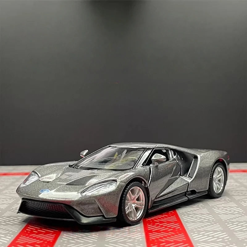 [TOY] 1:36 Ford 2017 GT Gray Model Car Die-Cast