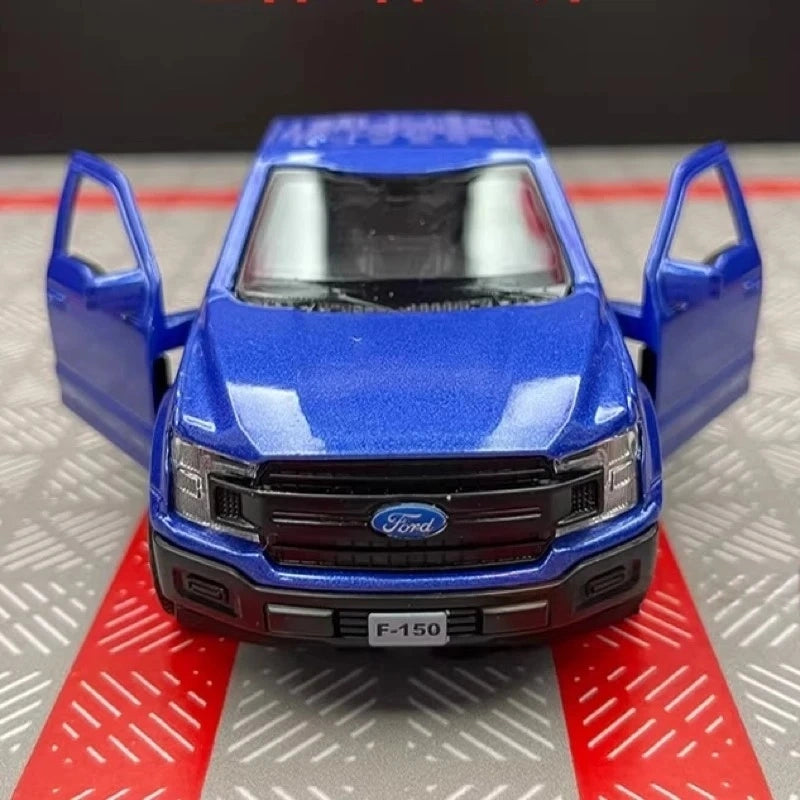 [TOY] 1:36 Ford 2018 F150 bleu voiture miniature Die-Cast