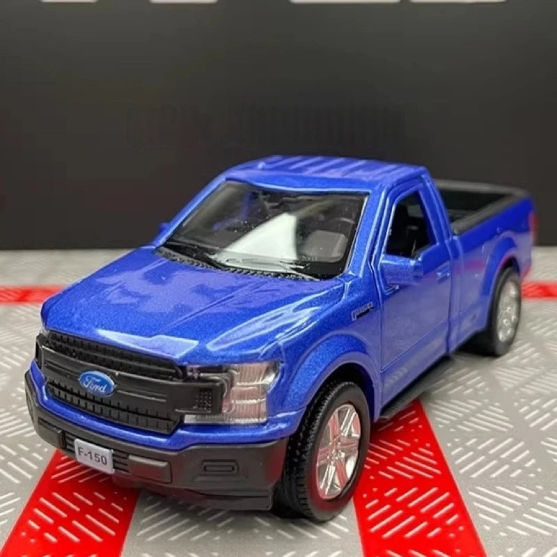 [TOY] 1:36 Ford 2018 F150 bleu voiture miniature Die-Cast