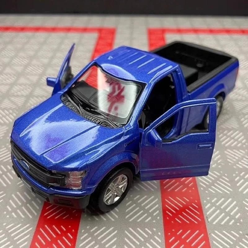 [TOY] 1:36 Ford 2018 F150 blu modellino di auto Die-Cast