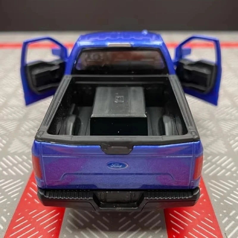 [TOY] 1:36 Ford 2018 F150 bleu voiture miniature Die-Cast