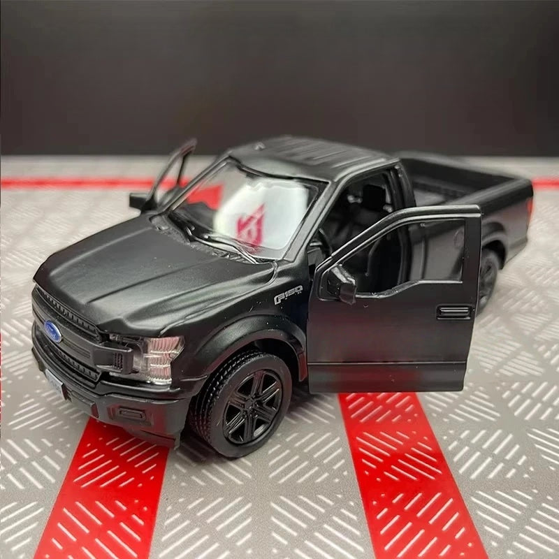 [TOY] 1:36 Ford 2018 F150 Matte Black Model Car Die-Cast
