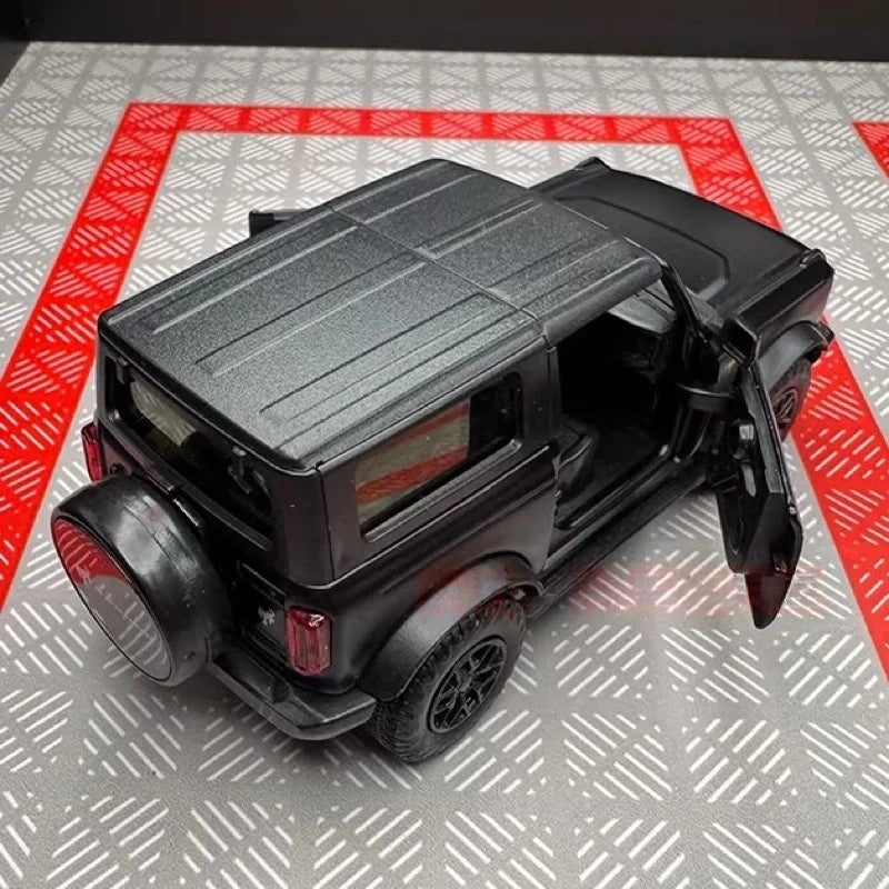 [TOY] 1:36 Ford 2021 Bronco Black Model Car Die-Cast