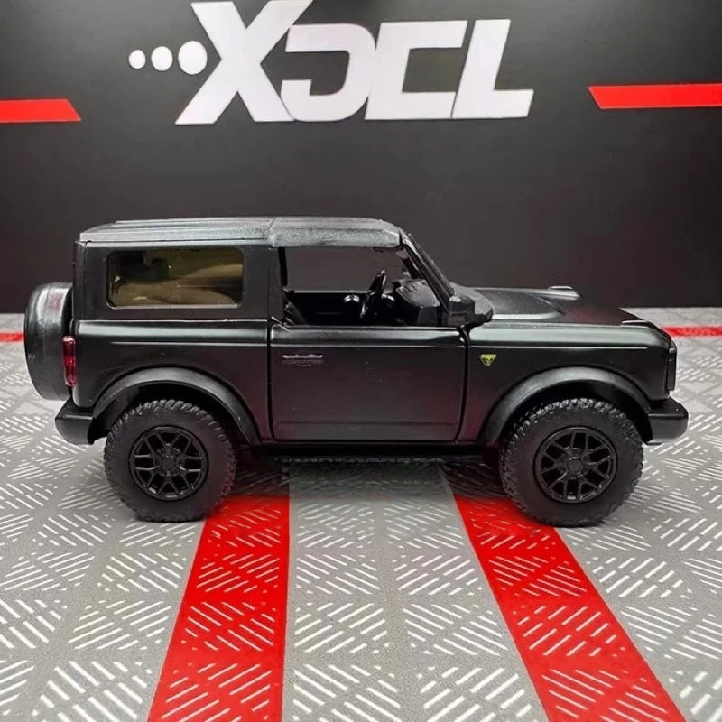 [TOY] 1:36 Ford 2021 Bronco Black Model Car Die-Cast