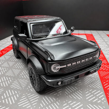 [TOY] 1:36 Ford 2021 Bronco Black Model Car Die-Cast