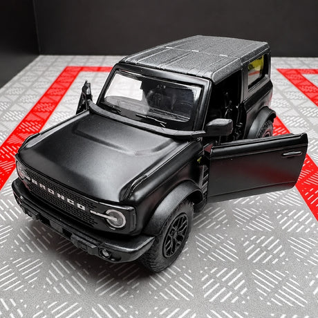 [TOY] 1:36 Ford 2021 Bronco Black Model Car Die-Cast