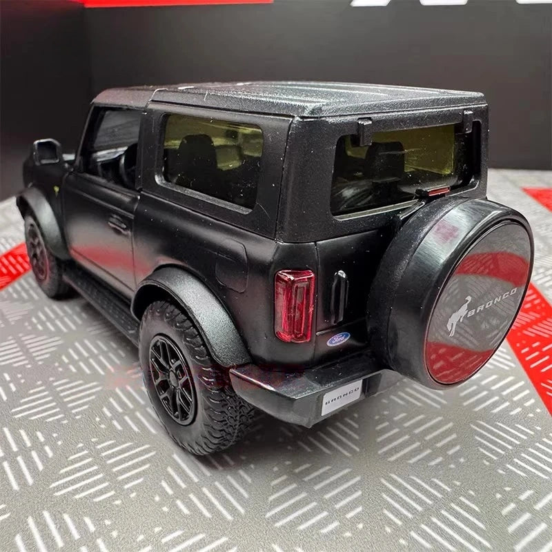 [TOY] 1:36 Ford 2021 Bronco Black Model Car Die-Cast