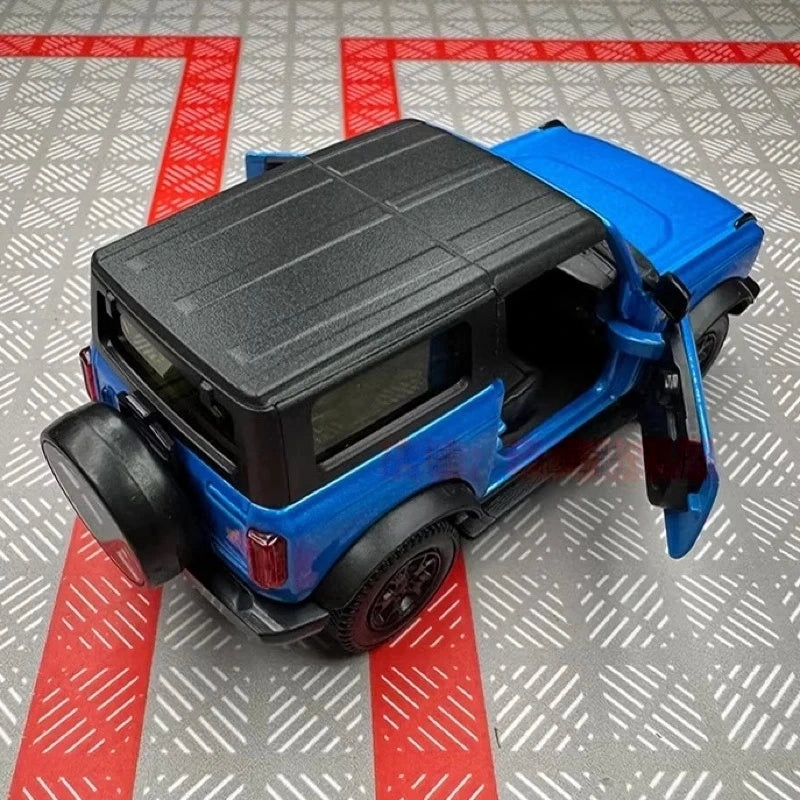 [TOY] 1:36 Ford 2021 Bronco Blue Model Car Die-Cast