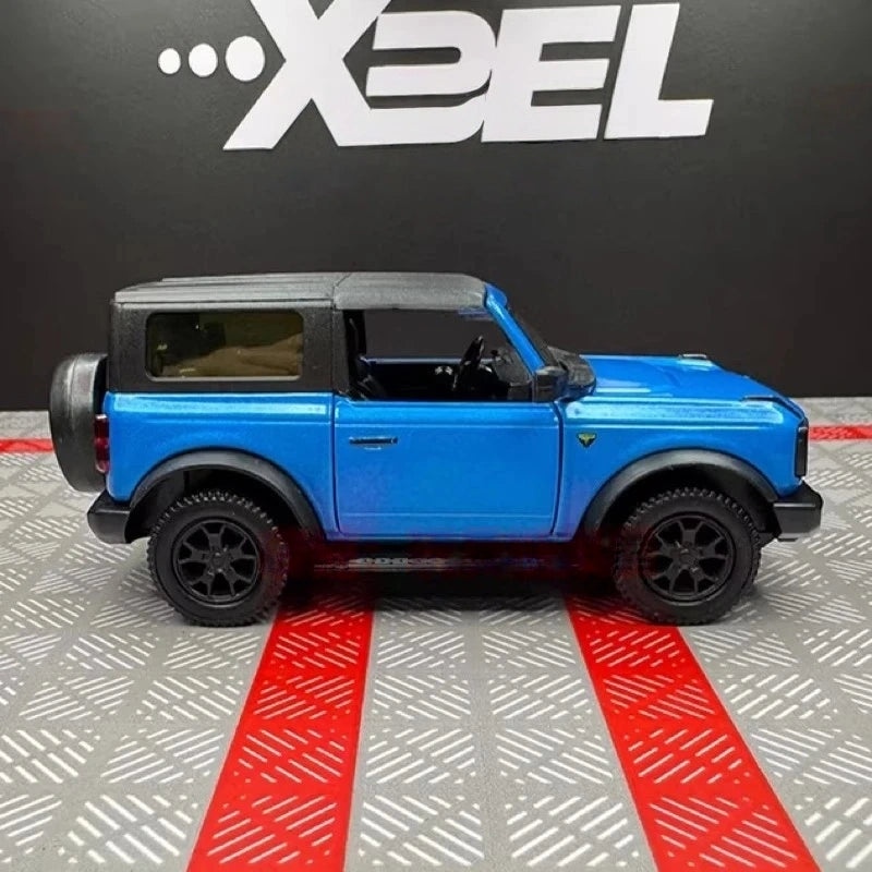 [TOY] 1:36 Ford 2021 Bronco Blue Model Car Die-Cast