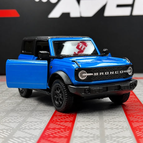 [TOY] 1:36 Ford 2021 Bronco Blue Model Car Die-Cast