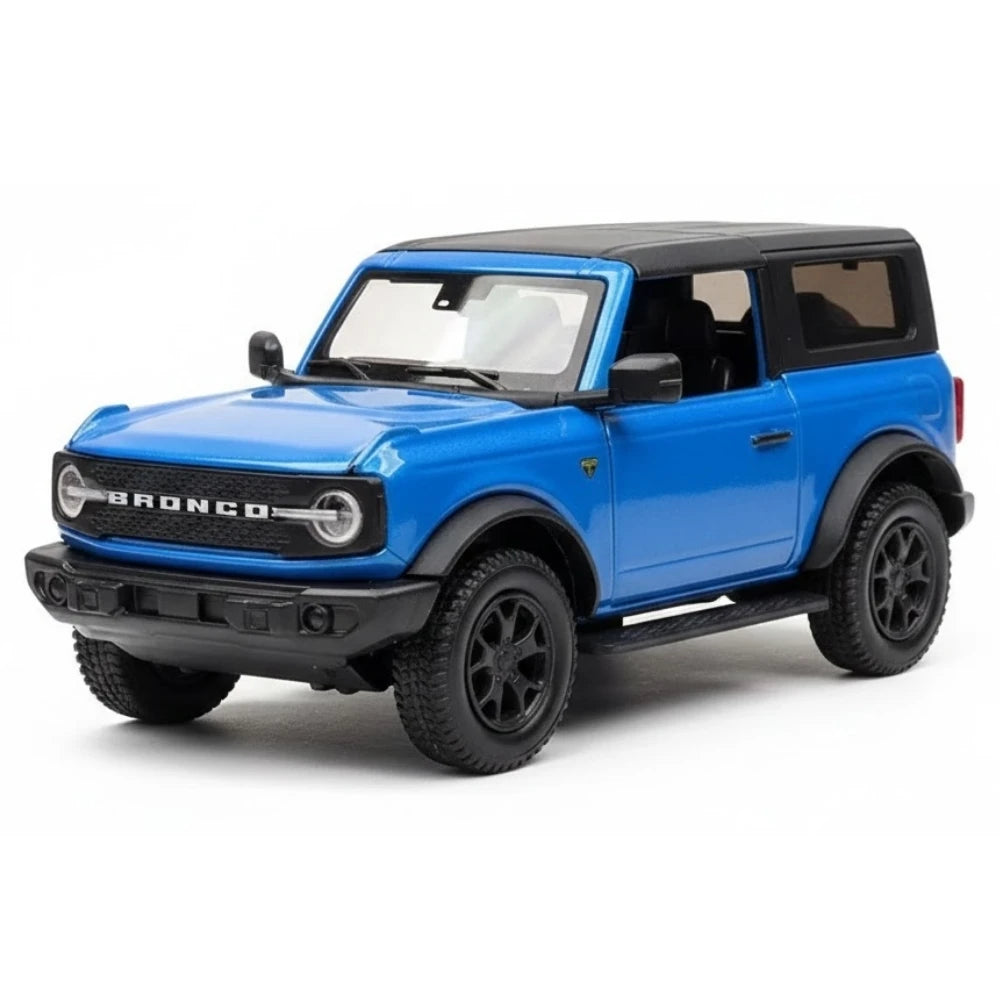 [TOY] 1:36 Ford 2021 Bronco Blue Model Car Die-Cast