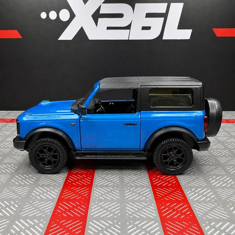 [TOY] 1:36 Ford 2021 Bronco Blue Model Car Die-Cast