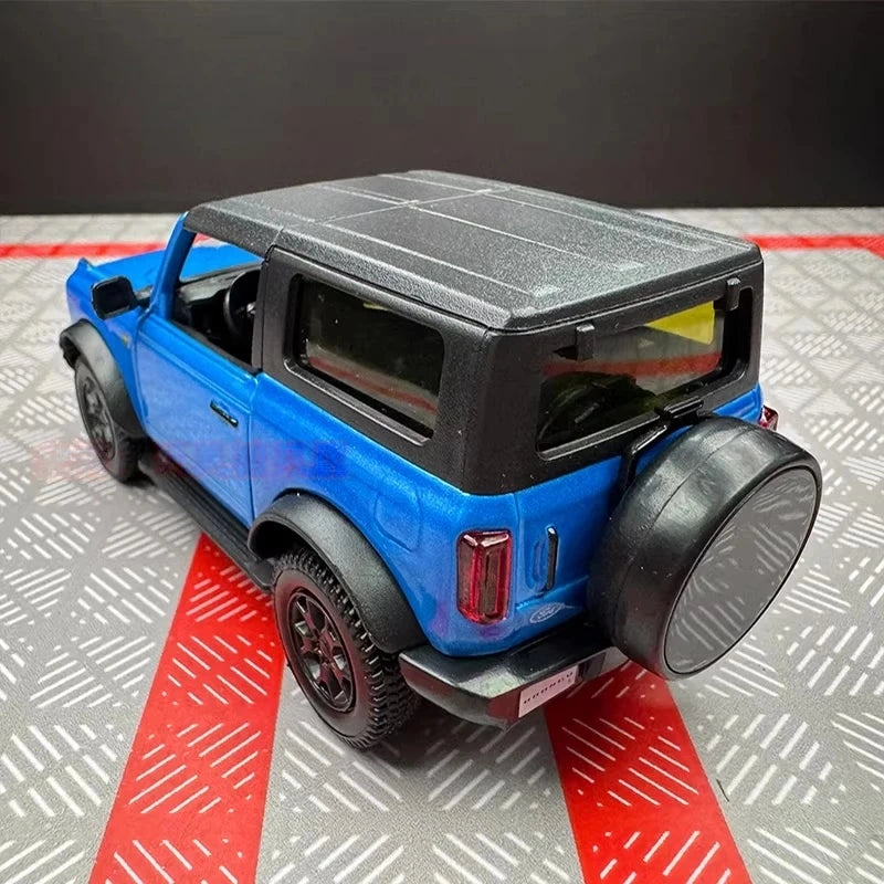 [TOY] 1:36 Ford 2021 Bronco Blue Model Car Die-Cast