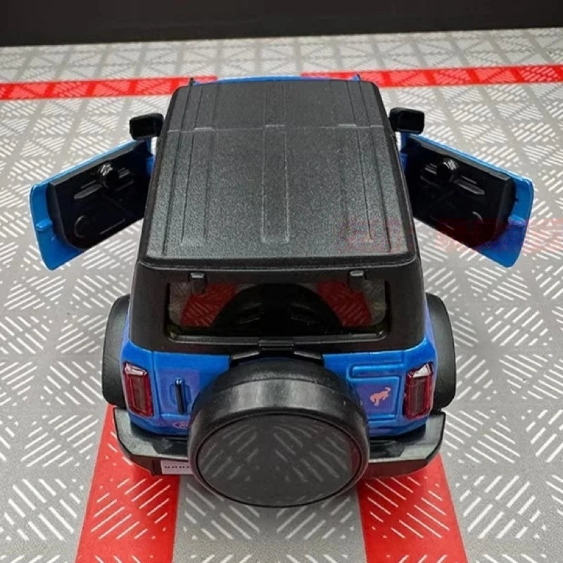 [TOY] 1:36 Ford 2021 Bronco Blue Model Car Die-Cast