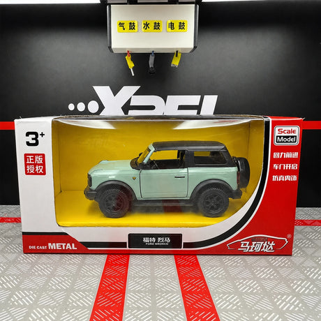 [TOY] 1:36 Ford 2021 Bronco Green Model Car Die-Cast