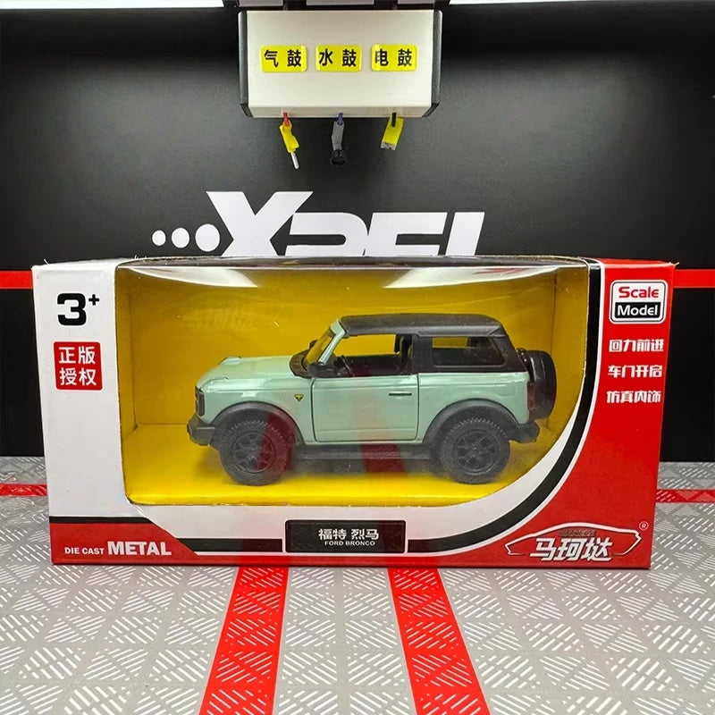 [TOY] 1:36 Ford 2021 Bronco Green Model Car Die-Cast