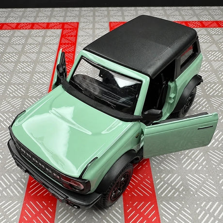 [TOY] 1:36 Ford 2021 Bronco Green Model Car Die-Cast