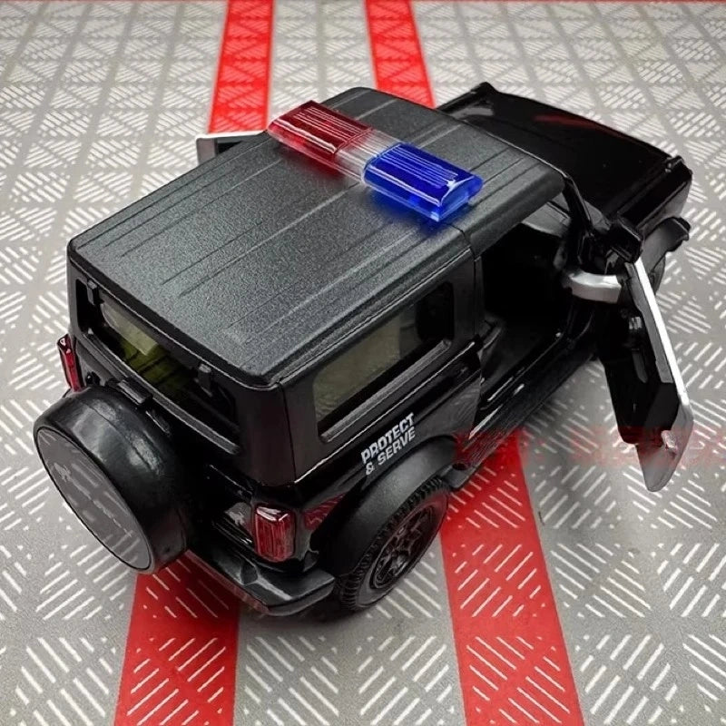 [TOY] 1:36 Ford 2021 Bronco Police Model Car Die-Cast