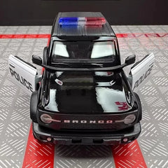 [TOY] 1:36 Ford 2021 Bronco Police Model Car Die-Cast