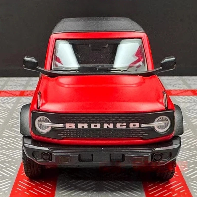 [TOY] 1:36 Ford 2021 Bronco Red Model Car Die-Cast