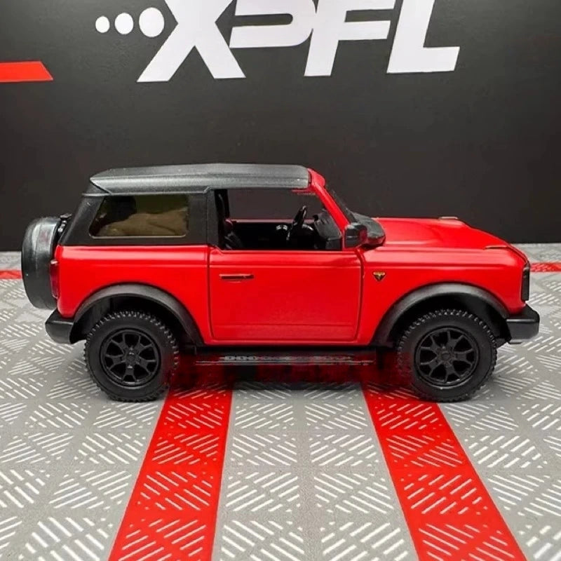 [TOY] 1:36 Ford 2021 Bronco Red Model Car Die-Cast