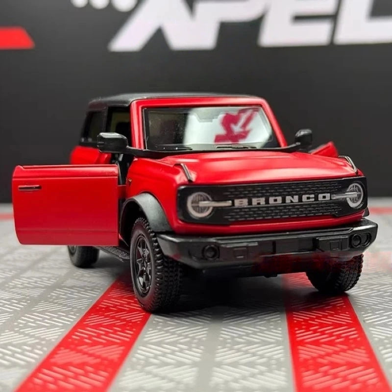 [TOY] 1:36 Ford 2021 Bronco Red Model Car Die-Cast