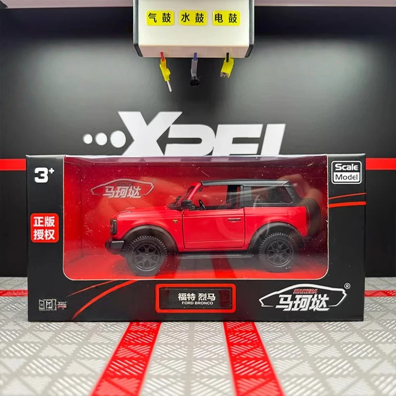 [TOY] 1:36 Ford 2021 Bronco Red Model Car Die-Cast