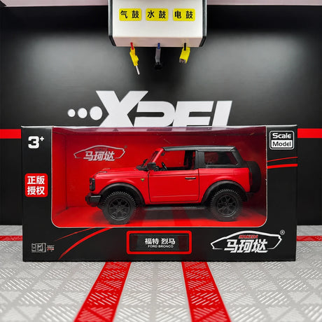 [TOY] 1:36 Ford 2021 Bronco Red Model Car Die-Cast