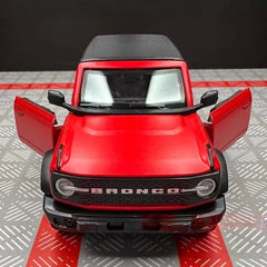[TOY] 1:36 Ford 2021 Bronco Red Model Car Die-Cast