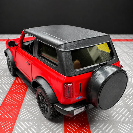 [TOY] 1:36 Ford 2021 Bronco Red Model Car Die-Cast