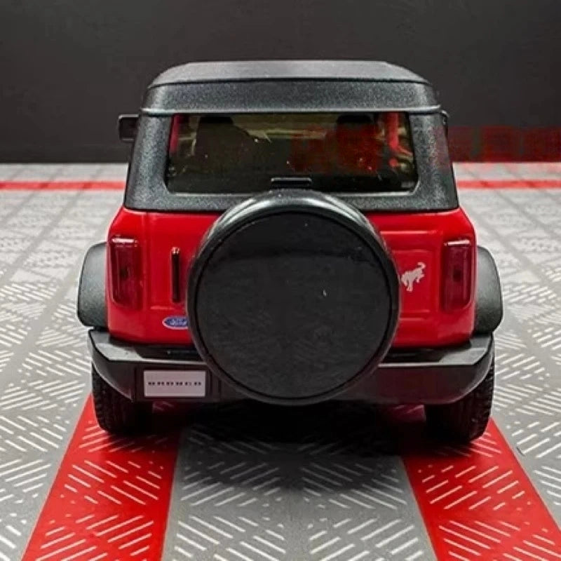 [TOY] 1:36 Ford 2021 Bronco Red Model Car Die-Cast