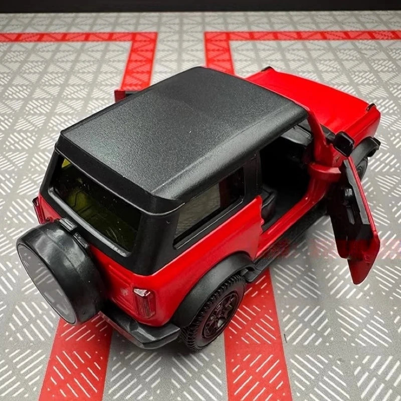 [TOY] 1:36 Ford 2021 Bronco Red Model Car Die-Cast