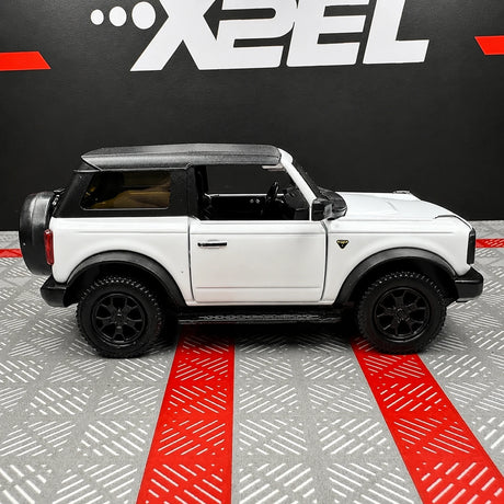 [TOY] 1:36 Ford 2021 Bronco White Model Car Die-Cast