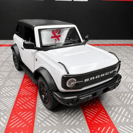 [TOY] 1:36 Ford 2021 Bronco White Model Car Die-Cast