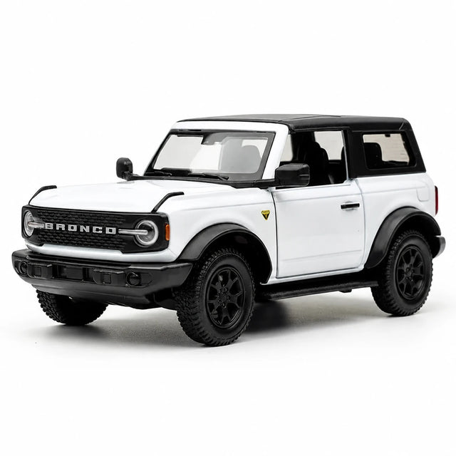Ford 2021 Bronco أبيض 1:36 – نموذج عرض معدني مصبوب