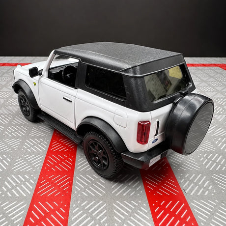 [TOY] 1:36 Ford 2021 Bronco White Model Car Die-Cast