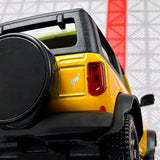 [TOY] 1:36 Ford 2021 Bronco Yellow Model Car Die-Cast