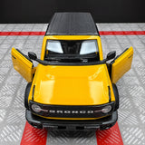 [TOY] 1:36 Ford 2021 Bronco Yellow Model Car Die-Cast