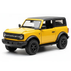 [TOY] 1:36 Ford 2021 Bronco Yellow Model Car Die-Cast
