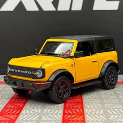 [TOY] 1:36 Ford 2021 Bronco Yellow Model Car Die-Cast