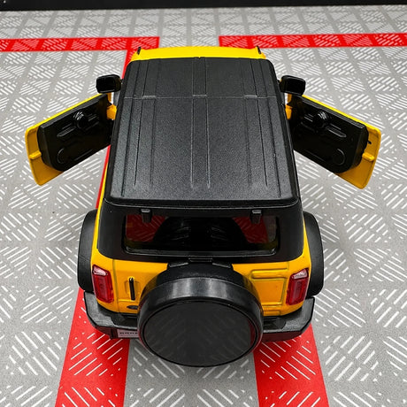 [TOY] 1:36 Ford 2021 Bronco Yellow Model Car Die-Cast