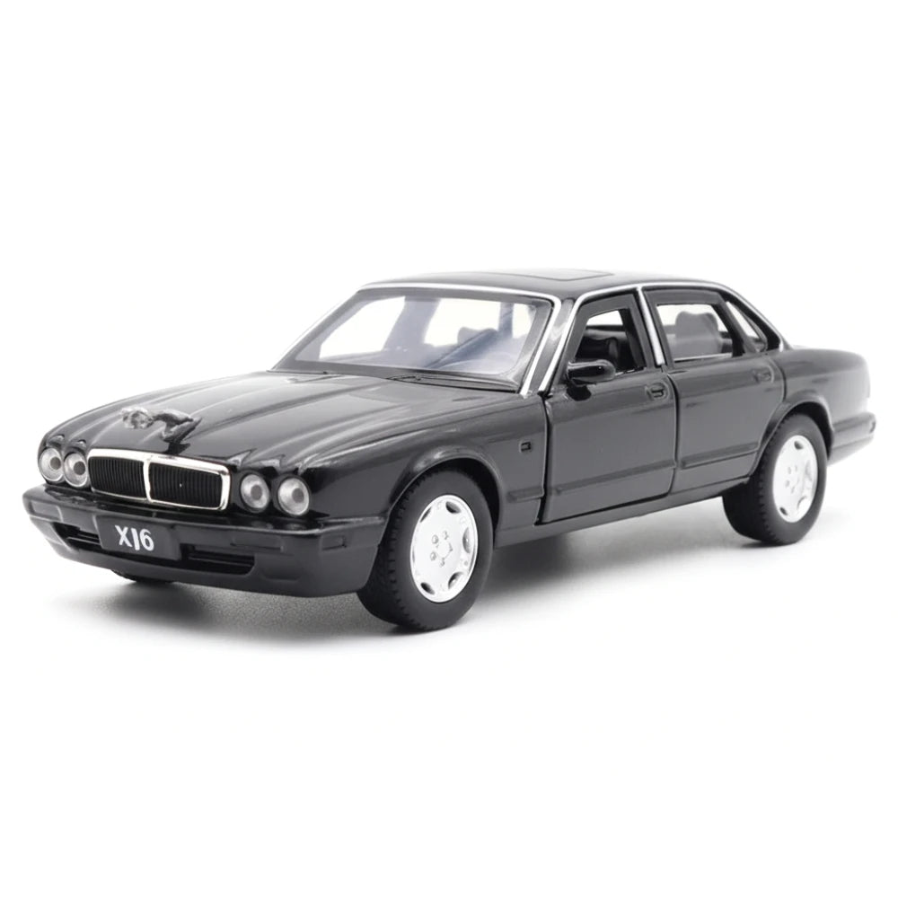[TOY] 1:36 Jaguar 1990 XJ6 Black Model Car Die-Cast